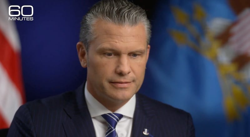 pete hegseth 60 minutes