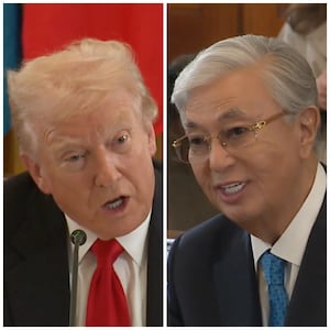 Donald Trump, Kassym-Jomart Tokayev