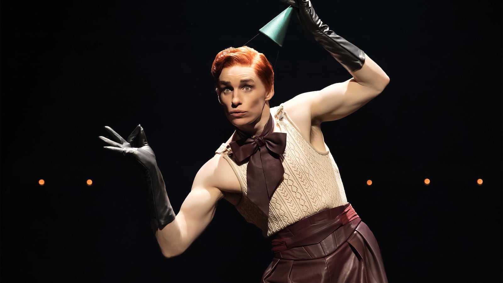 Eddie Redmayne in 'Cabaret'