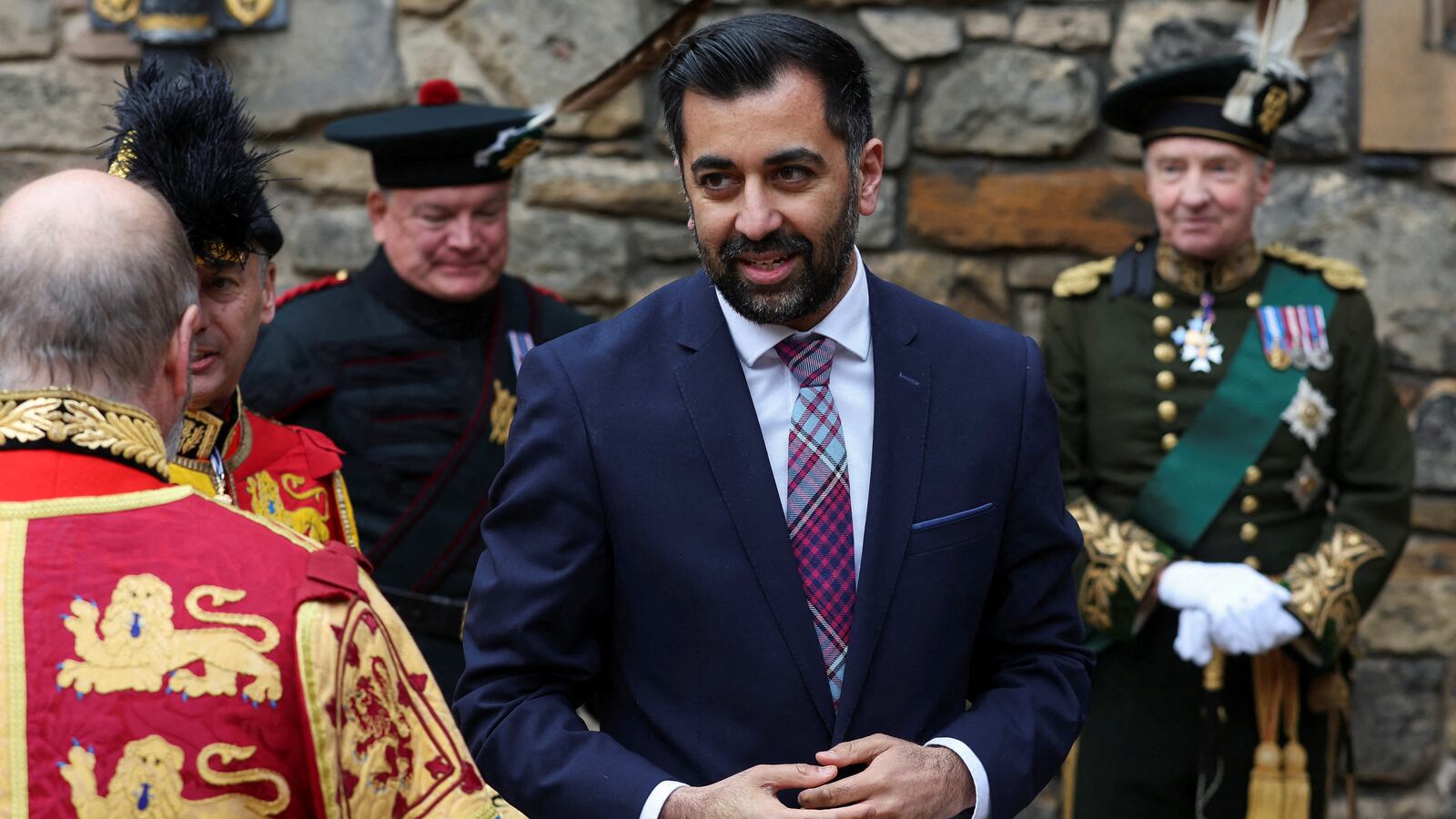 Scotland’s First Minister Humza Yousaf declined to comment on his brother-in-law’s latest arrest.