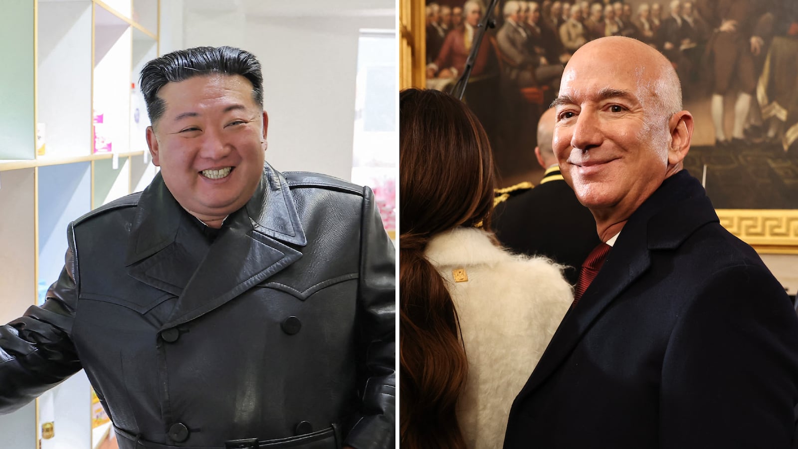 Kim Jong Un / Jeff Bezos
