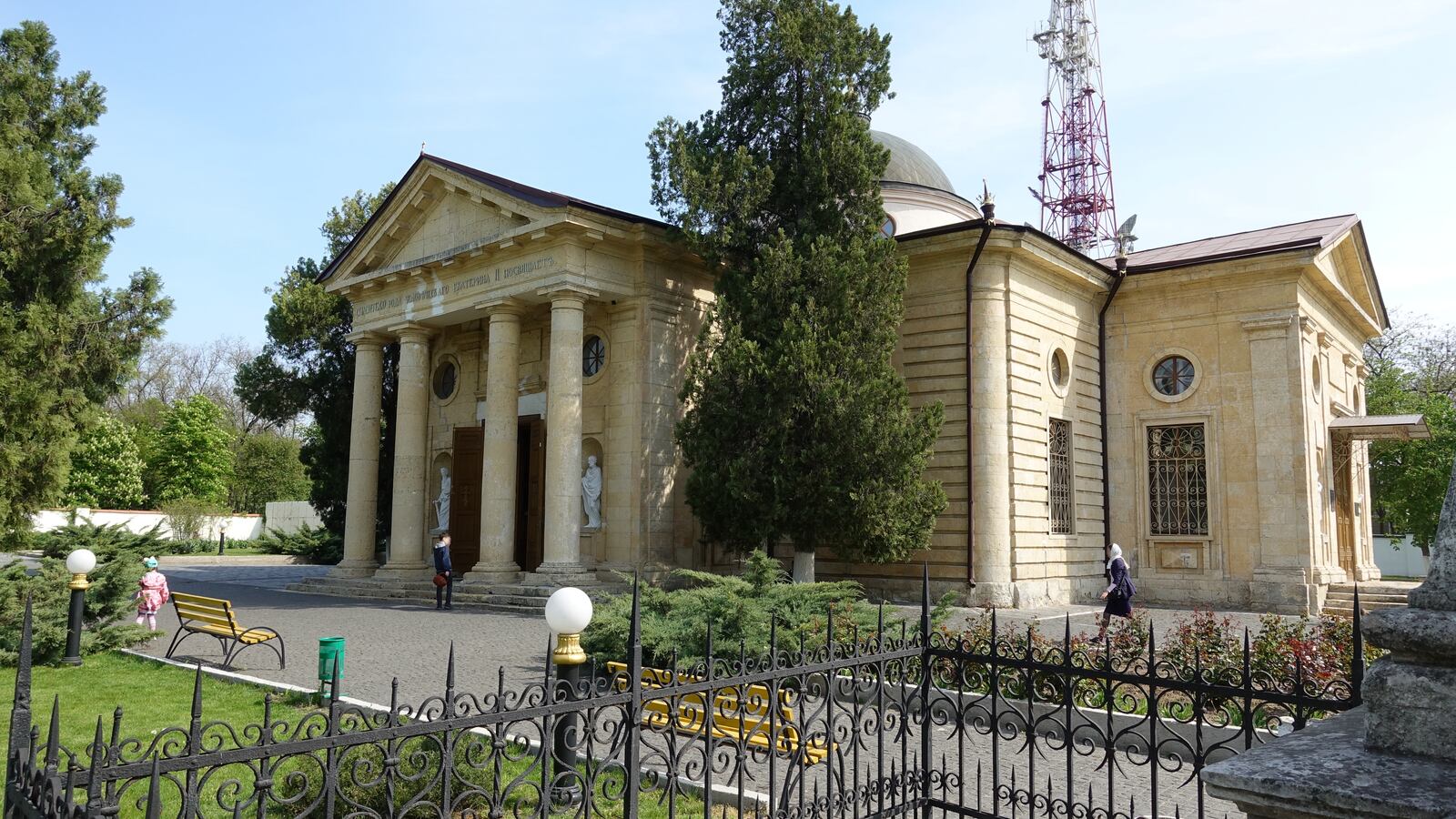 St. Catherine’s Cathedral in Kherson, Ukraine.