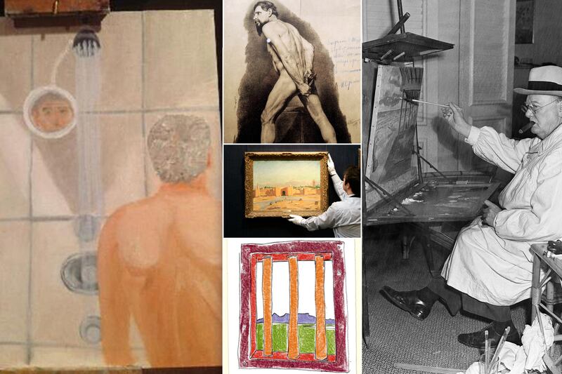 galleries/2013/02/11/george-w-bush-s-portraits-more-leaders-and-dictators-with-artistic-talent/130210-pres-sketch-tease_oii6ld