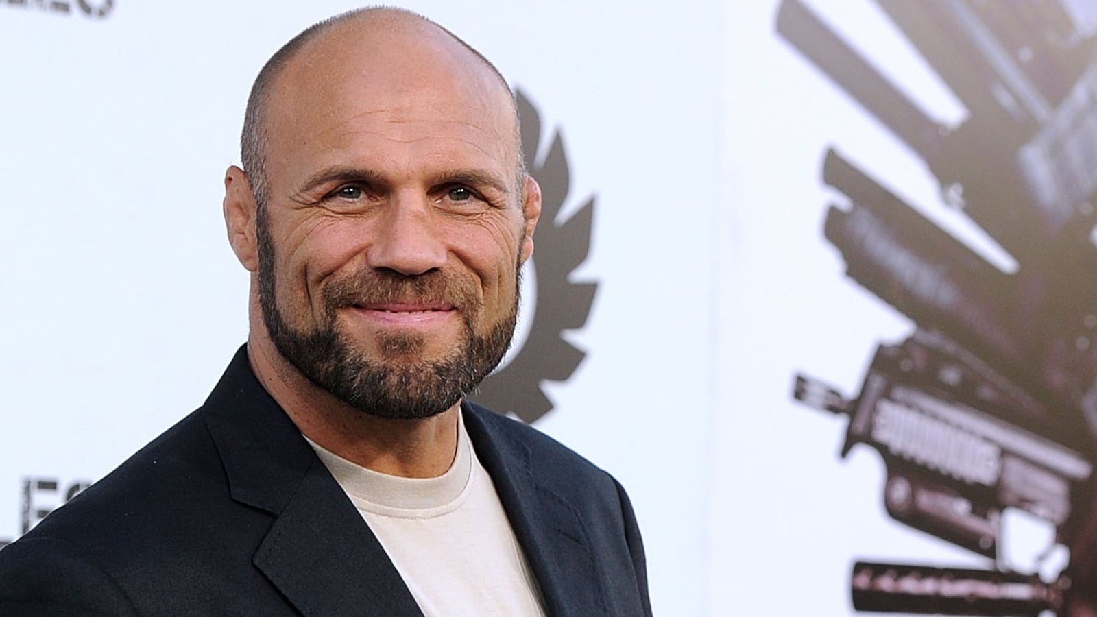 HOLLYWOOD - AUGUST 03:Actor Randy Couture arrives at the Premiere Of Lionsgate Films' "The Expendables" at the Grauman's Chinese Theatre on August 3, 2010 in Hollywood, California.