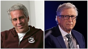 Jeffrey Epstein and Bill Gates split