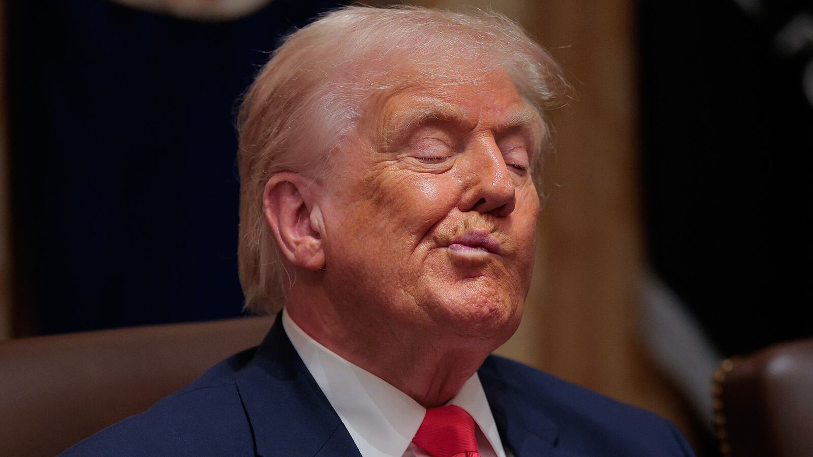 President Donald Trump posted on Truth Social that he would pardon Democratic Rep. Henry Cuellar and his wife Imelda.