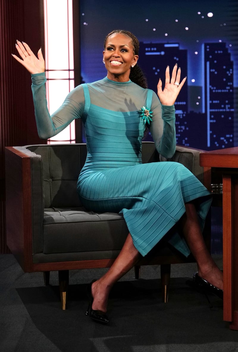 Michelle Obama on Jimmy Kimmell