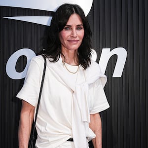 Courteney Cox at the US Open in September 2024. 