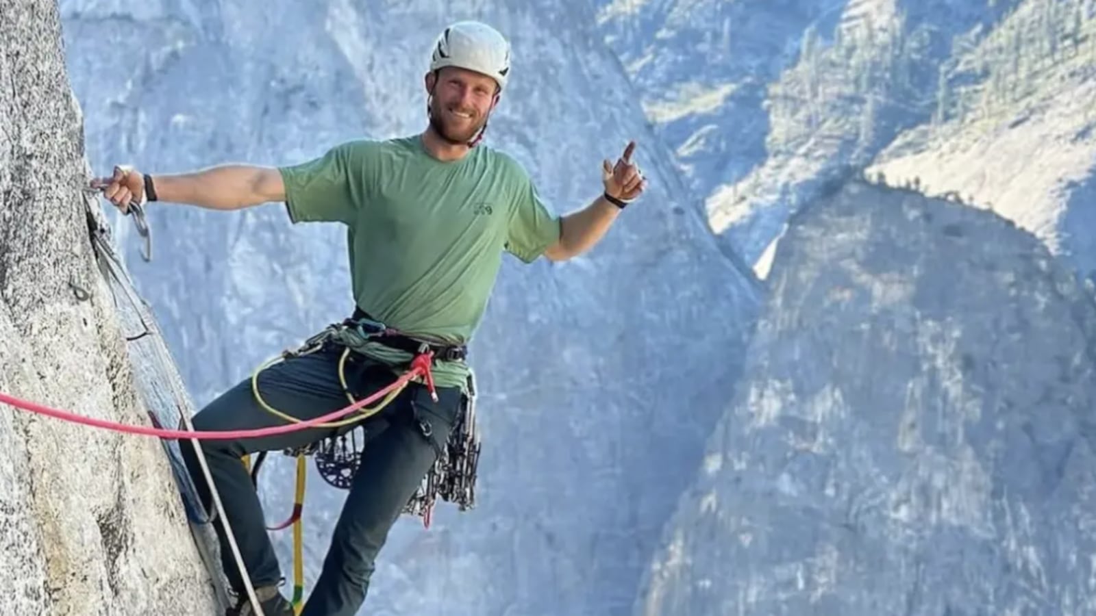 Speed climbing record-breaker Jake Whisenant died in a Sierra Nevada accident.