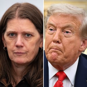 Mary and Donald Trump