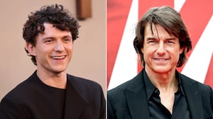 Tom Holland and Tom Cruise