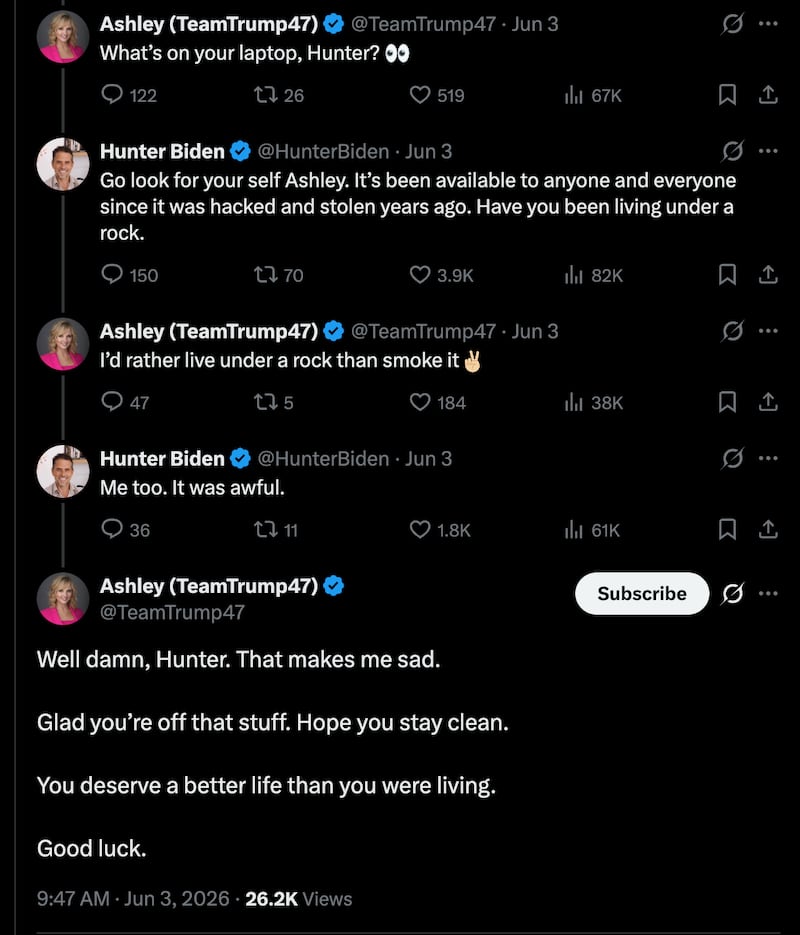 X Screenshot