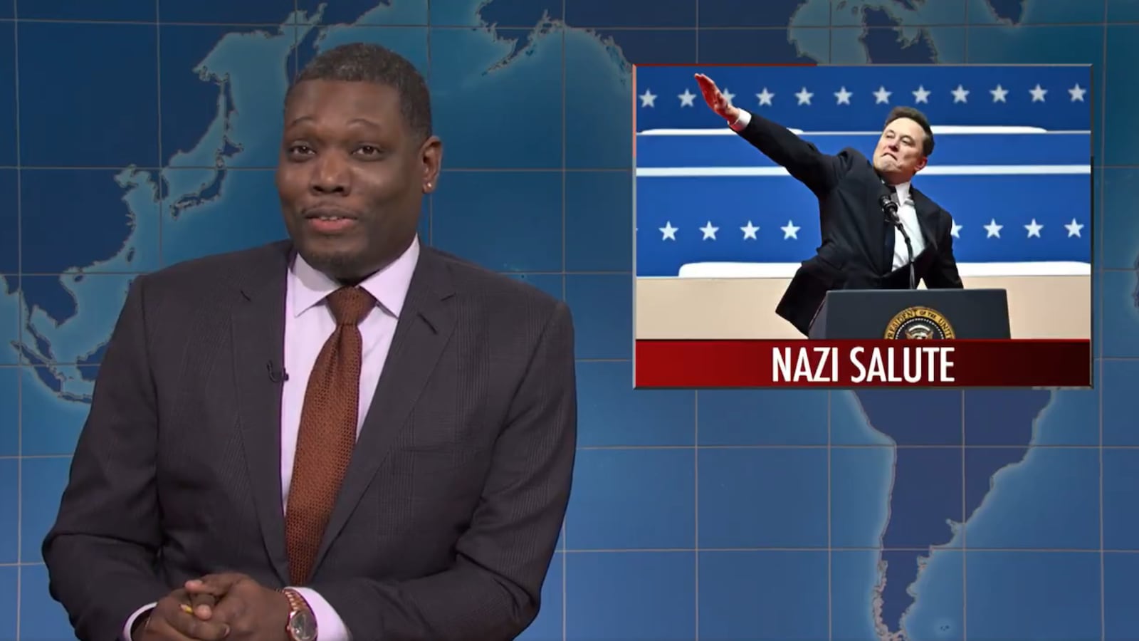 Michael Che talking about Musk