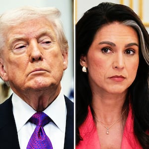Donald Trump and Tulsi Gabbard