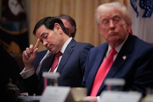 Marco Rubio and Donald Trump.