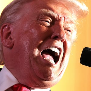 MOUNT POCONO, PENNSYLVANIA - DECEMBER 09: U.S. President Donald Trump delivers remarks during an event at Mount Airy Casino Resort on December 9, 2025 in Mount Pocono, Pennsylvania. Trump discussed his economic agenda and its efforts to lower the cost of living. (Photo by Alex Wong/Getty Images)