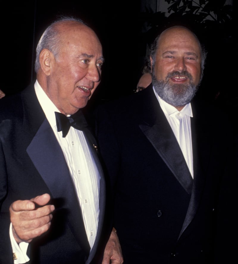Carl Reiner and Rob Reiner in the 1990s