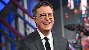 The Late Show with Stephen Colbert during Monday's July 21, 2025 show.