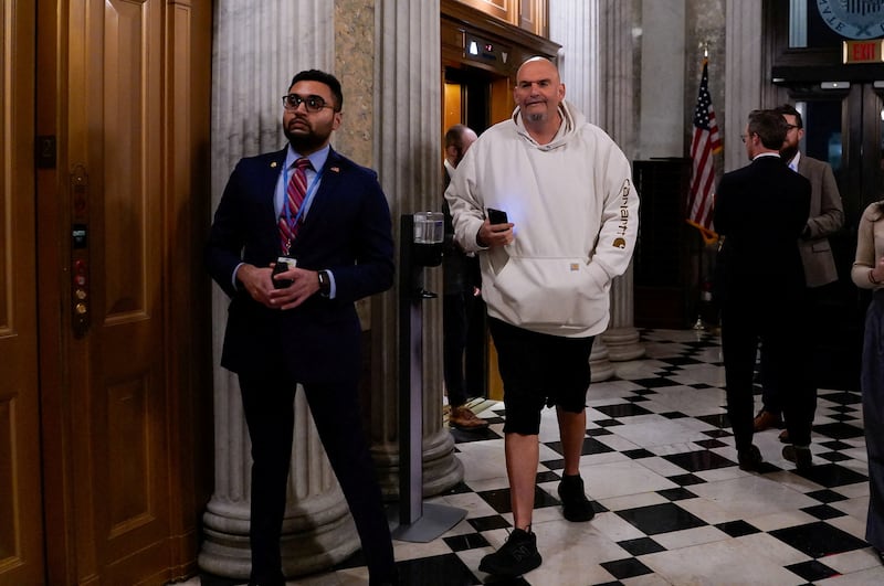 Fetterman has been sounding more like a Republican, staffers say.