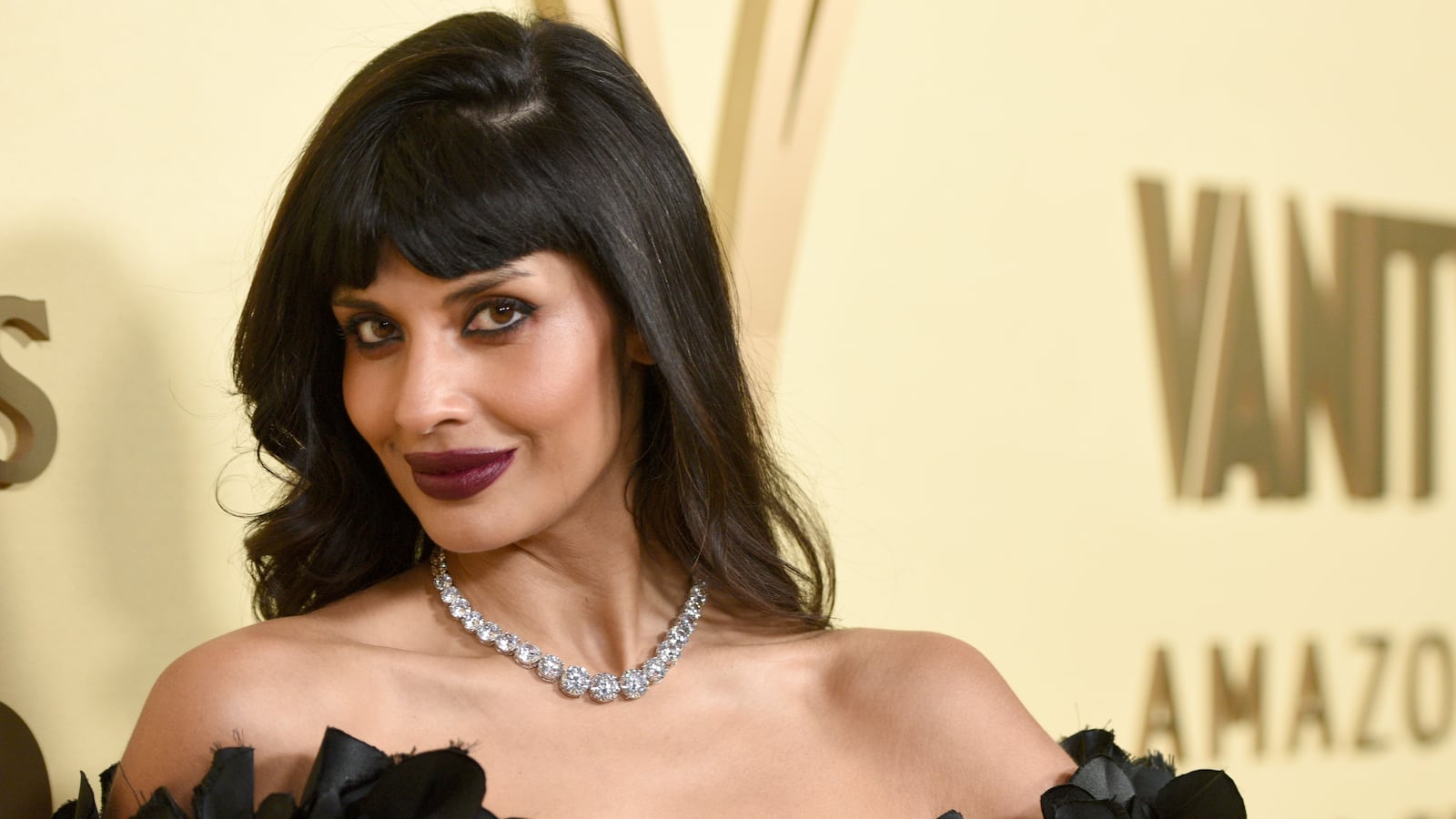 Jameela Jamil attends Vanity Fair and Amazon MGM Studios Celebrate Awards Season 2026 at Bar Marmont on January 10, 2026 in Los Angeles, California.