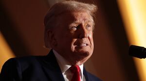 U.S. President Donald Trump delivers remarks during an event at Mount Airy Casino Resort on December 9, 2025 in Mount Pocono, Pennsylvania.