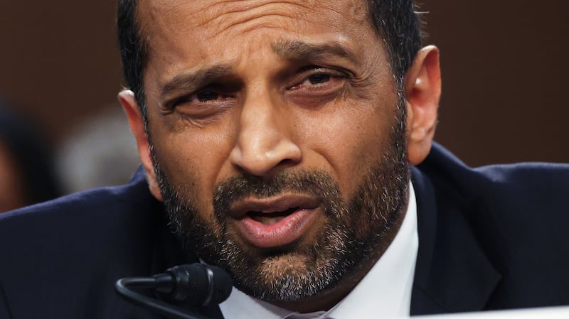 FBI Director Kash Patel testifies at a Senate Judiciary Committee hearing FBI oversight last month.