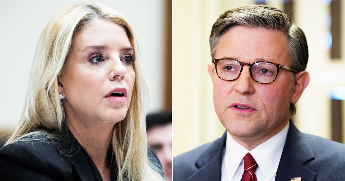 Johnson Finally Rebukes Trump Over Bondi’s Snooping Scandal