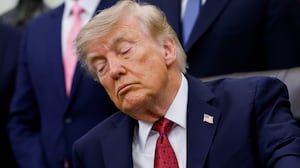 WASHINGTON, DC - AUGUST 31: U.S. President Donald Trump attends a healthcare affordability event in the Oval Office at the White House on August 31, 2026 in Washington, DC. President Trump announced that nearly a dozen pharmaceutical manufacturers have agreed to lower the price of their medications to match their prices outside of the United States. (Photo by Kevin Dietsch/Getty Images)