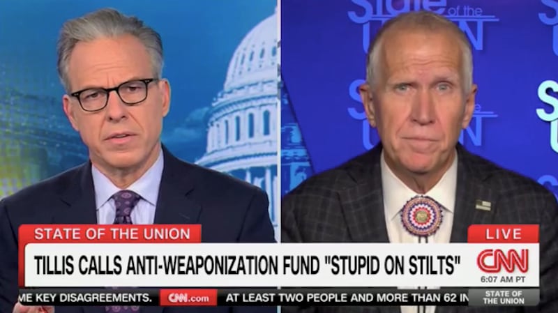 Thom Tillis on State of the Union