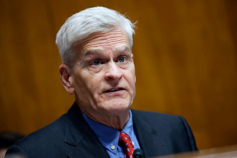 Sen. Bill Cassidy (R-LA) speaks during a hearing with the Senate Committee on Health, Education, Labor, and Pensions in the Dirksen Senate Office Building on September 17, 2025 in Washington, DC.
