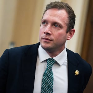 UNITED STATES - JUNE 4: Rep. Max Miller, R-Ohio, attends the Ways and Means Committee hearing on the priorities of the Treasury Department in Longworth building on Thursday, June 4, 2026. Treasury Secretary Scott Bessent testified. (Tom Williams/CQ-Roll Call, Inc via Getty Images