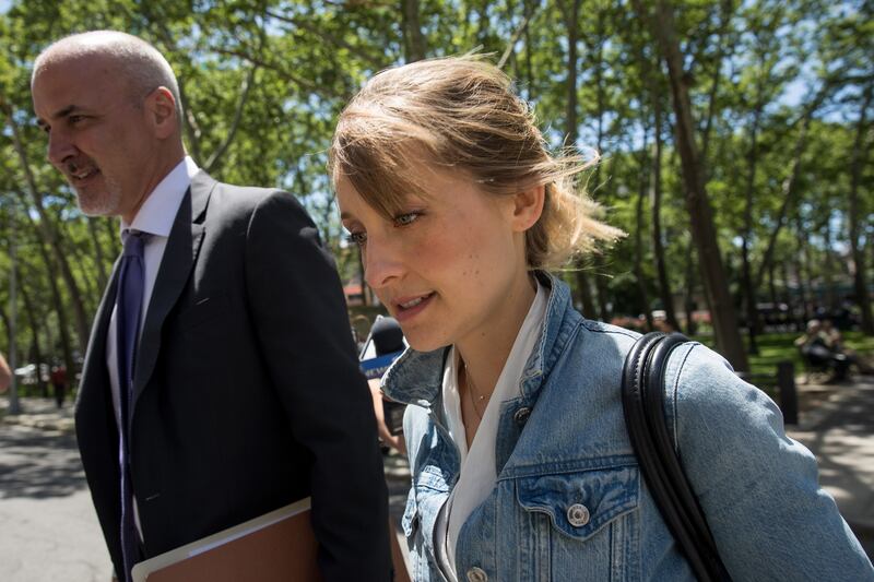Actress Allison Mack was released from prison in 2023 after serving 21 months behind bars for her role in a sex trafficking cult.