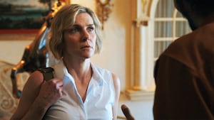 Rhea Seehorn in "Pluribus.