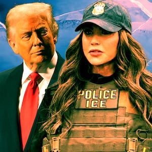 Kristi Noem, Donald Trump