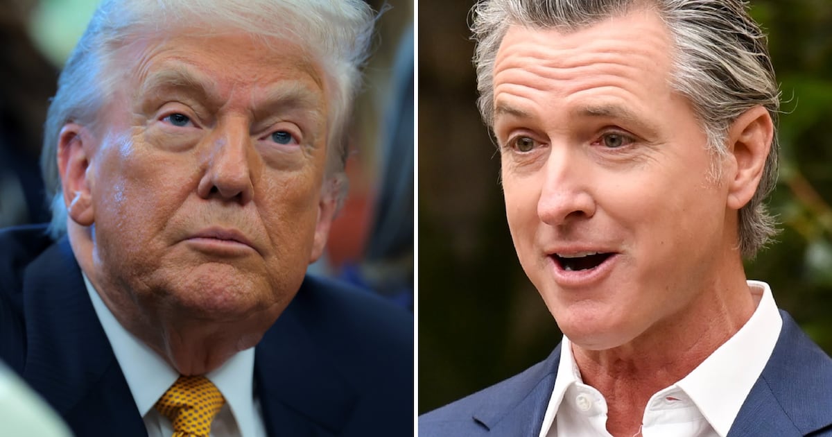 Newsom Diagnoses Trump, 79, as ‘Patient Zero’ of New Illness