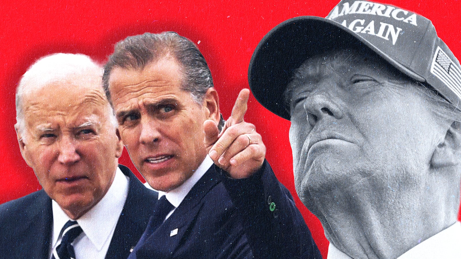 Hunter Biden, Joe Biden, Donald Trump