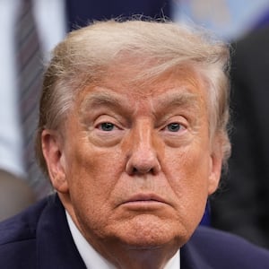U.S. President Donald Trump looks on as he sits in the Oval Office of the White House in Washington, D.C., U.S., June 26, 2026. REUTERS/Ken Cedeno