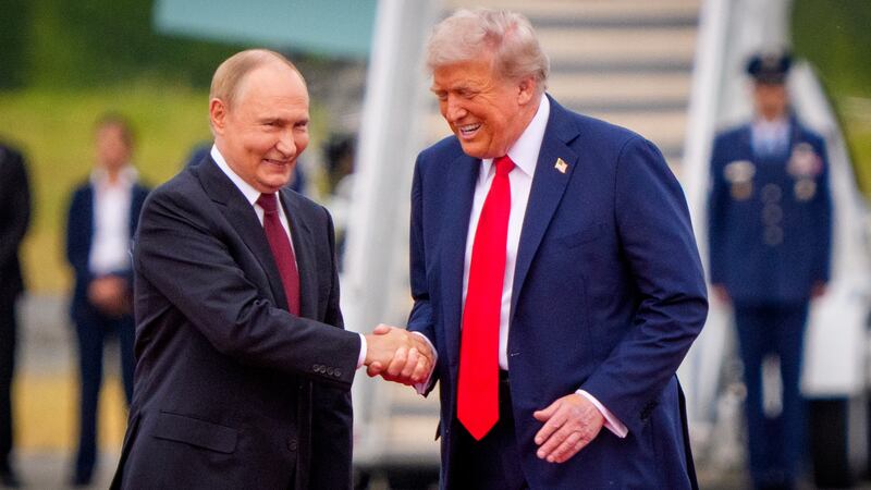 Donald Trump and Vladimir Putin