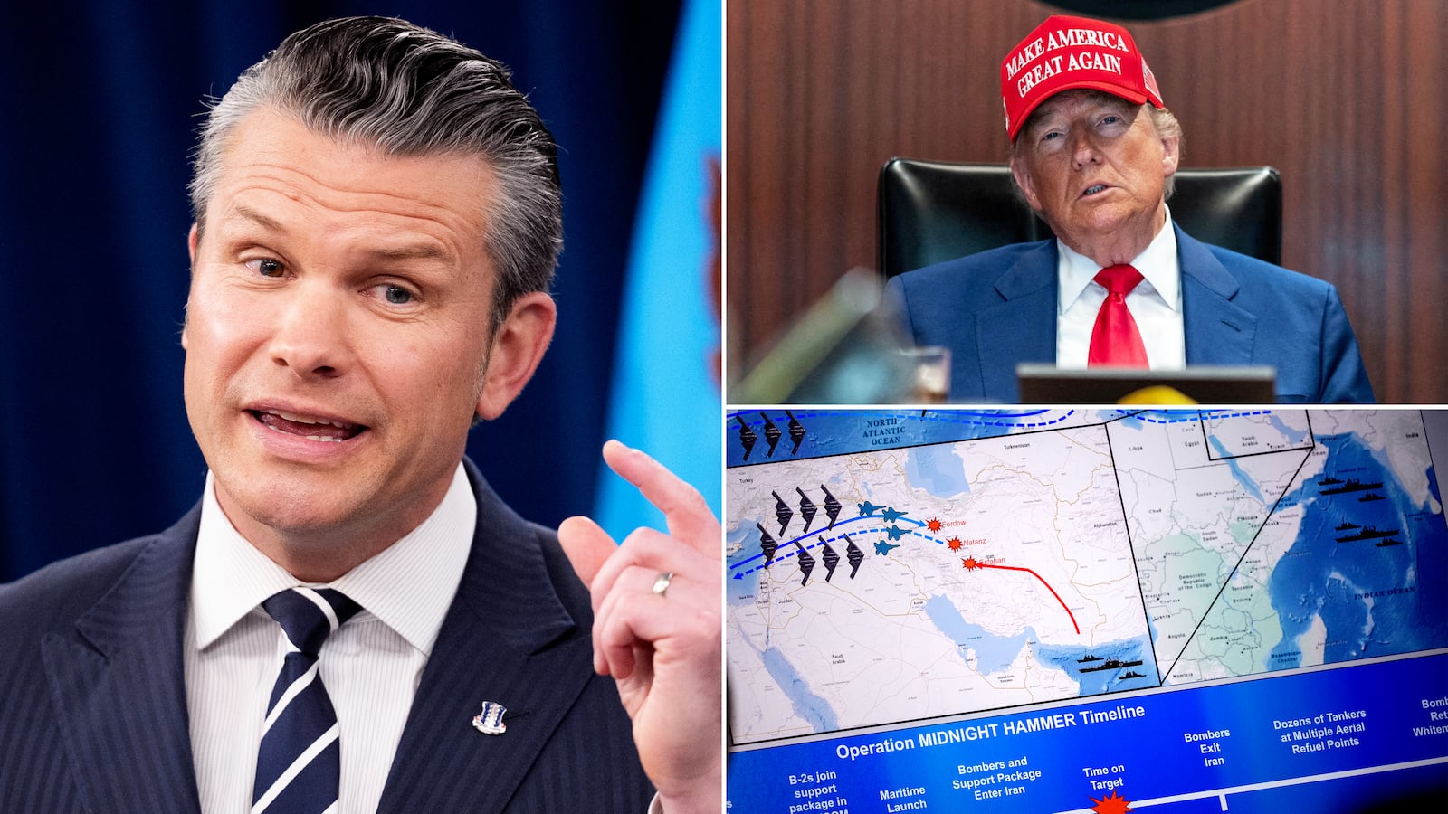 Pete Hegseth, Donald Trump