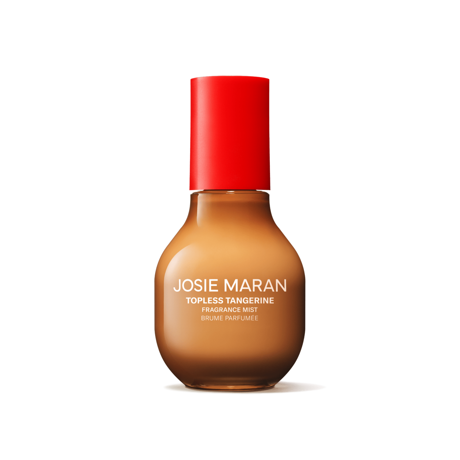 bottle of Josie Maran Topless Tangerine Fragrance Mist
