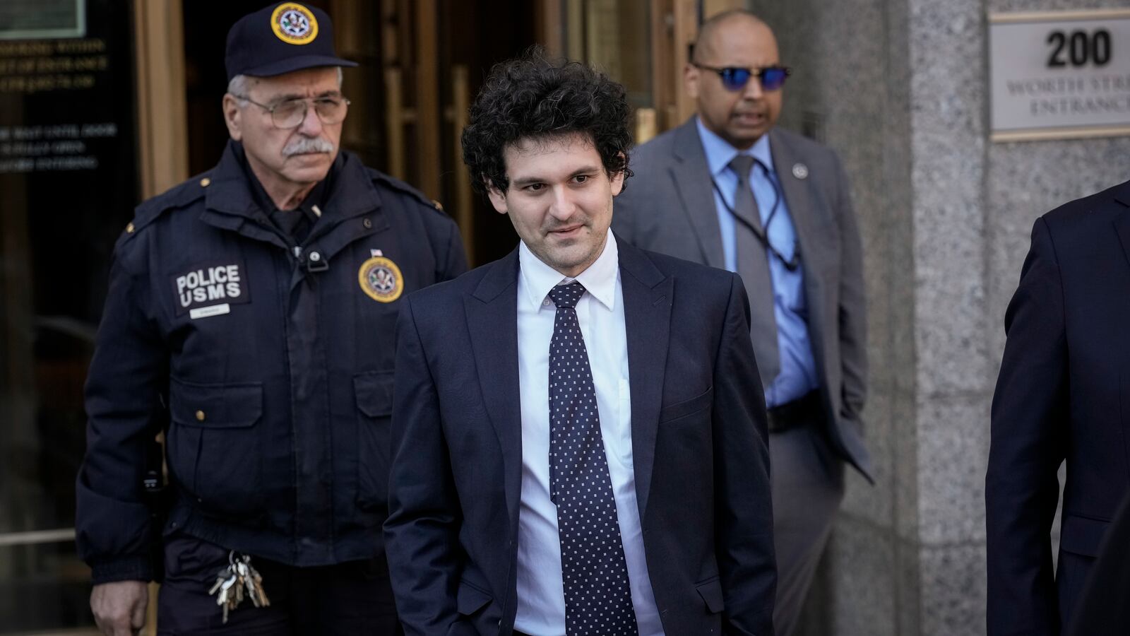 A photo of FTX founder Sam Bankman-Fried