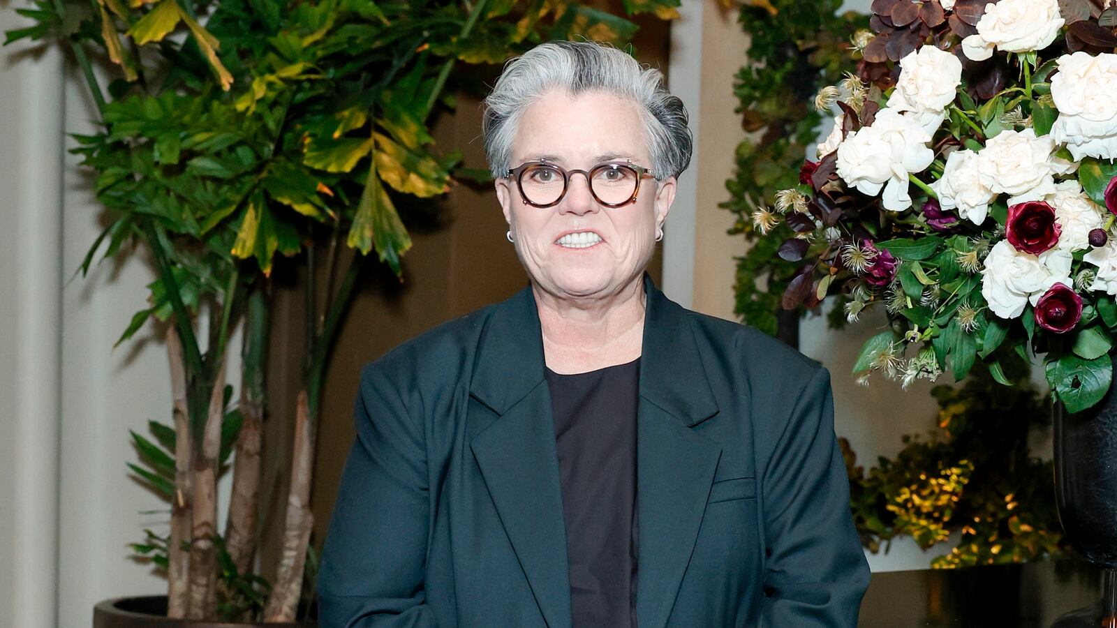 LOS ANGELES, CALIFORNIA - NOVEMBER 19: Rosie O'Donnell attends ELLE's 2024 Women in Hollywood celebration presented by Ralph Lauren, Harry Winston and TikTok at Four Seasons Hotel Los Angeles at Beverly Hills on November 19, 2024 in Los Angeles, California. (Photo by Stefanie Keenan/Getty Images for ELLE)