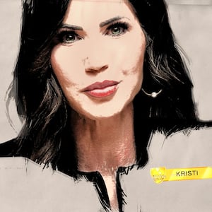 Kristi Noem starts her new job.