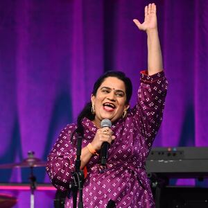 Zarna Garg performs onstage during at Casa Cipriani on November 16, 2024 in New York City.