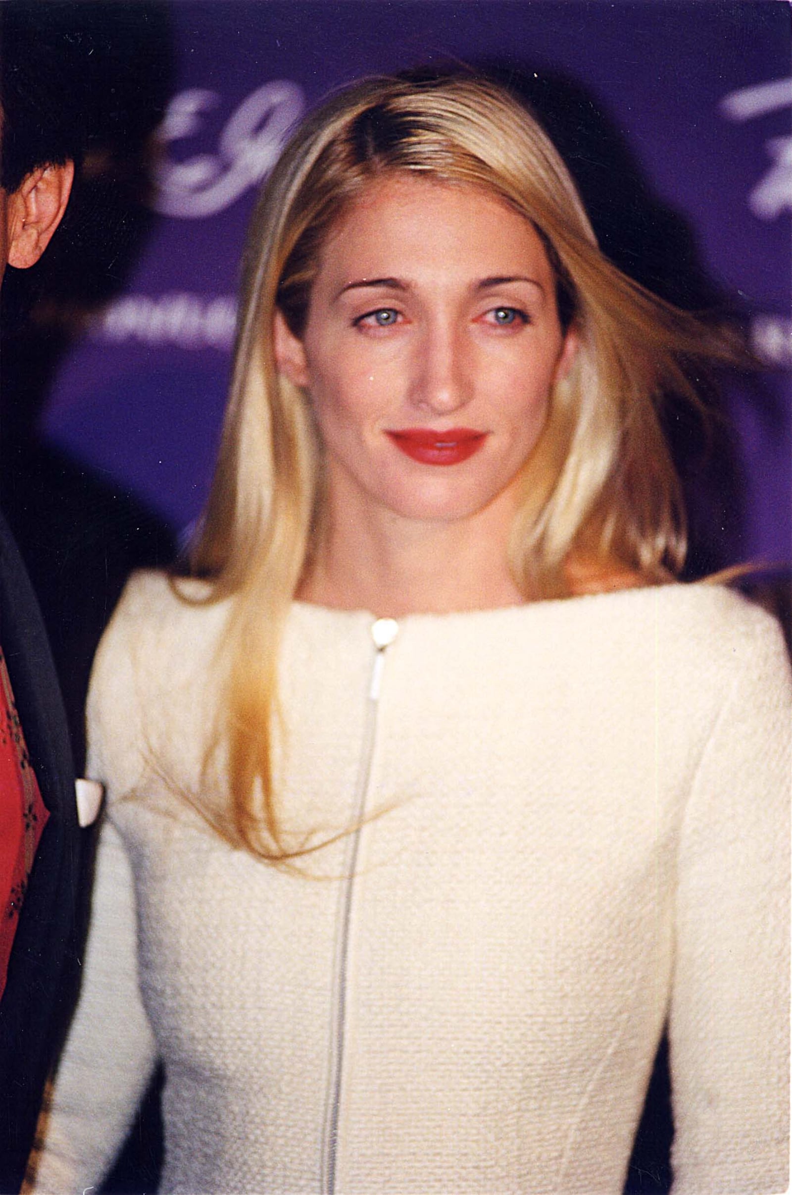 Carolyn Bessette in 1998 at the Fire & Ice Ball in Los Angeles.