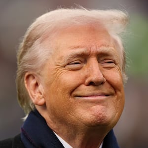 Trump has added tacky insults to photos of past presidents.