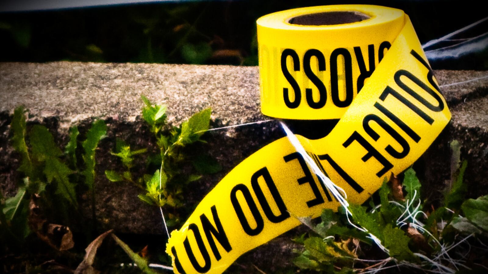 Police crime-scene tape