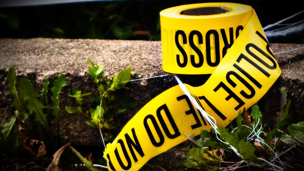 Police crime-scene tape