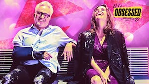 Bradley Whitford and Amy Landecker in "For Worse" for Obsessed podcast.