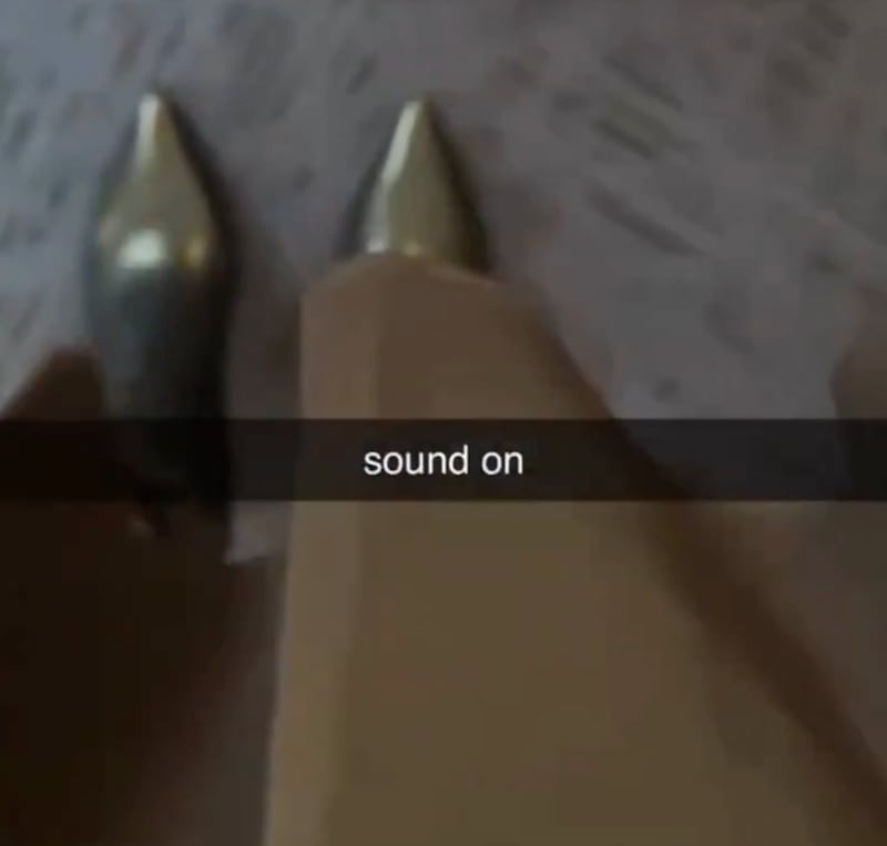 Footage from the White House's deleted social media video.